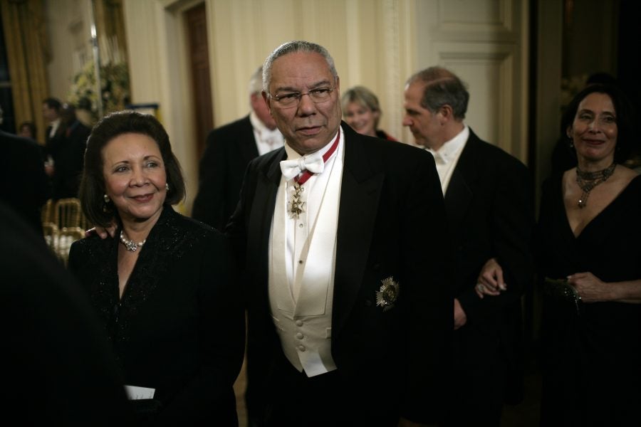 Photos Of Colin Powell And Wife Alma From Their Nearly 60 Years Of