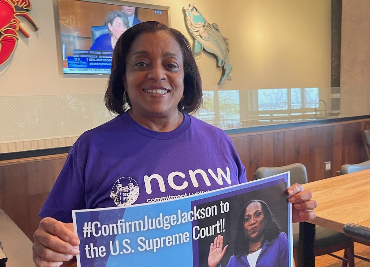 Janis Mathis fighting for fellow lawyer Ketanji Jackson’s Supreme Court