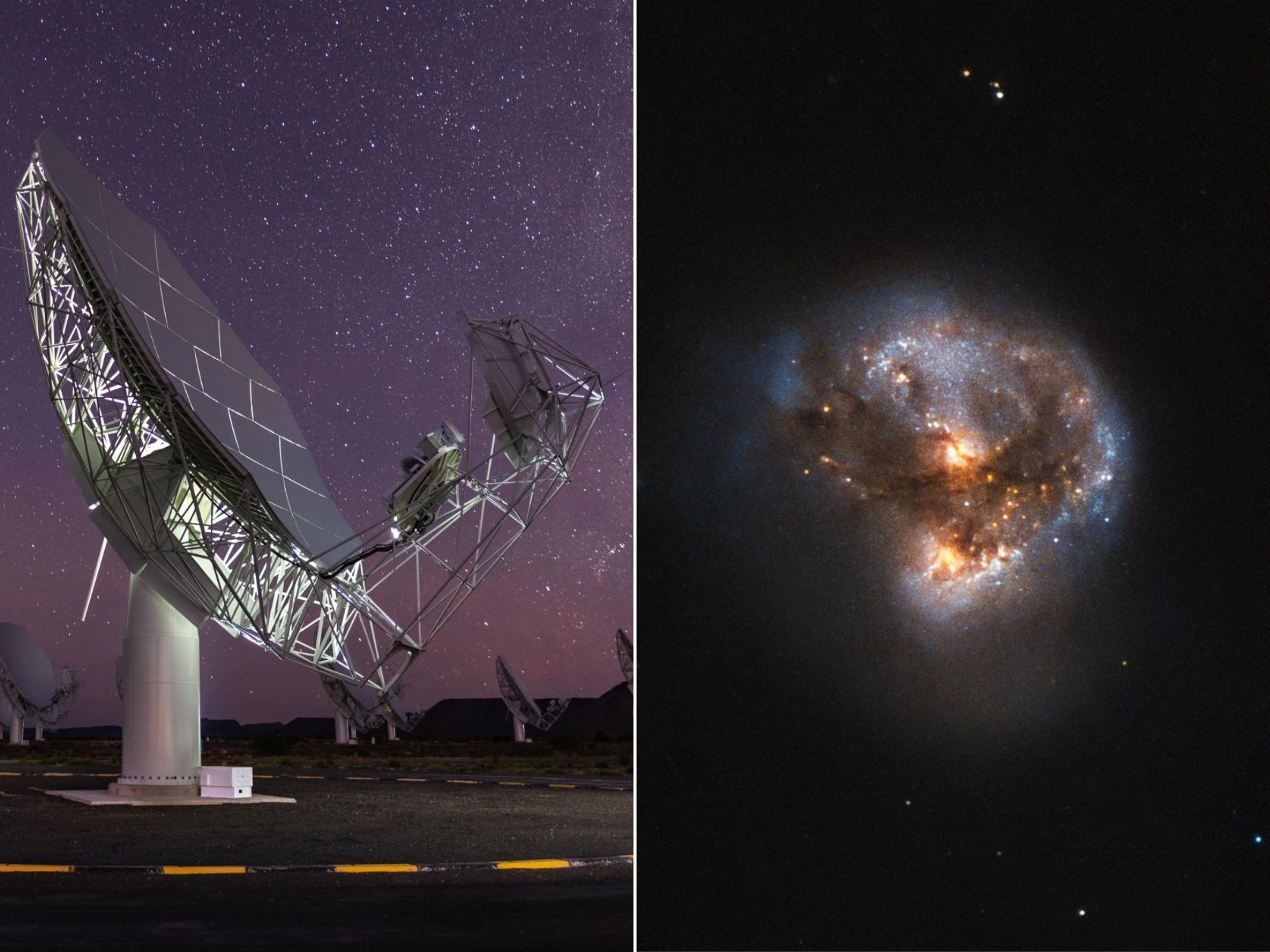 South African Telescope Discovers Galactic Laser 5 Billion Light Years