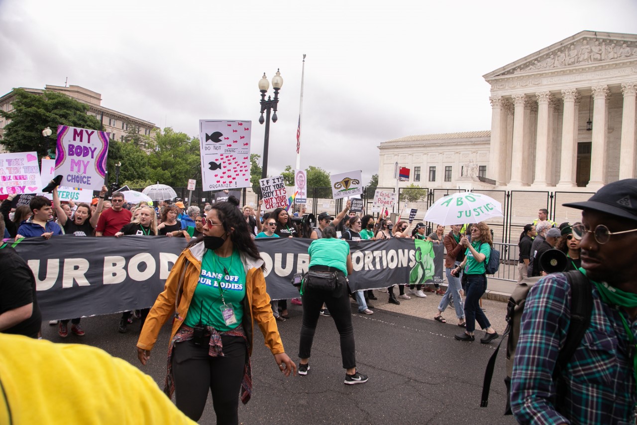 Abortion Rights Activists Swarm National Mall Other Locations Hayti 